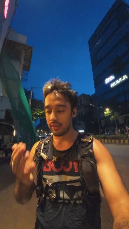 Instagram post by @kaaffi_shubh for Fast and Up. Caption reads: Don’t drink your own sweat, I’m a trained....