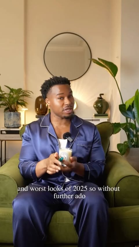 Instagram post by @the.kwamesarpong for Diptyque. Caption reads: BEST AND WORST LOOKS OF 2025: PART 1

Thank you....