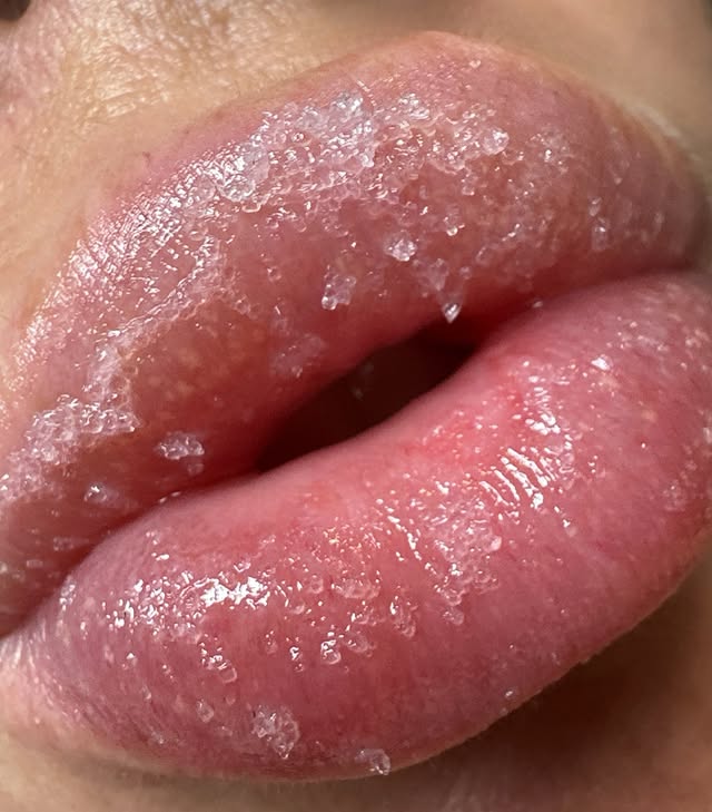 Instagram post by an influencer for ColourPop Cosmetics. Caption reads: [...] lip trio EVER?! 😍🎄 @colourpopcosmetics |....