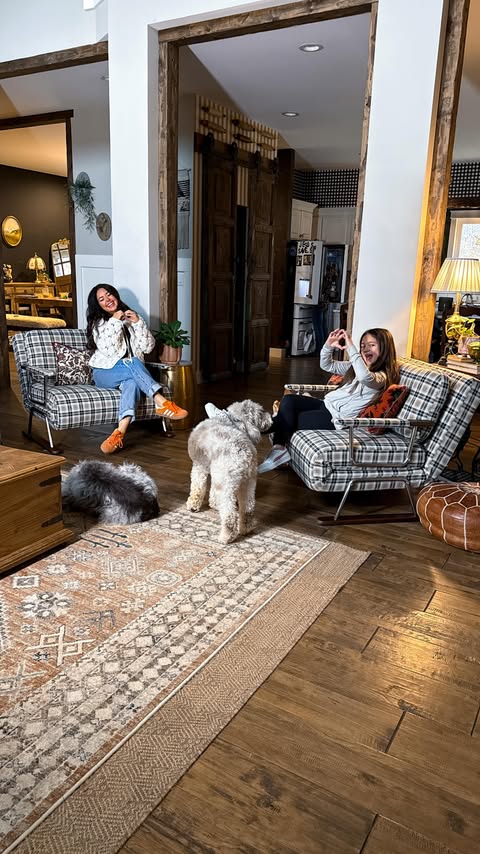 Instagram post by @willowbrookfarmlife for Sherwin-Williams. Caption reads: I found the missing piece. 
The place we can....