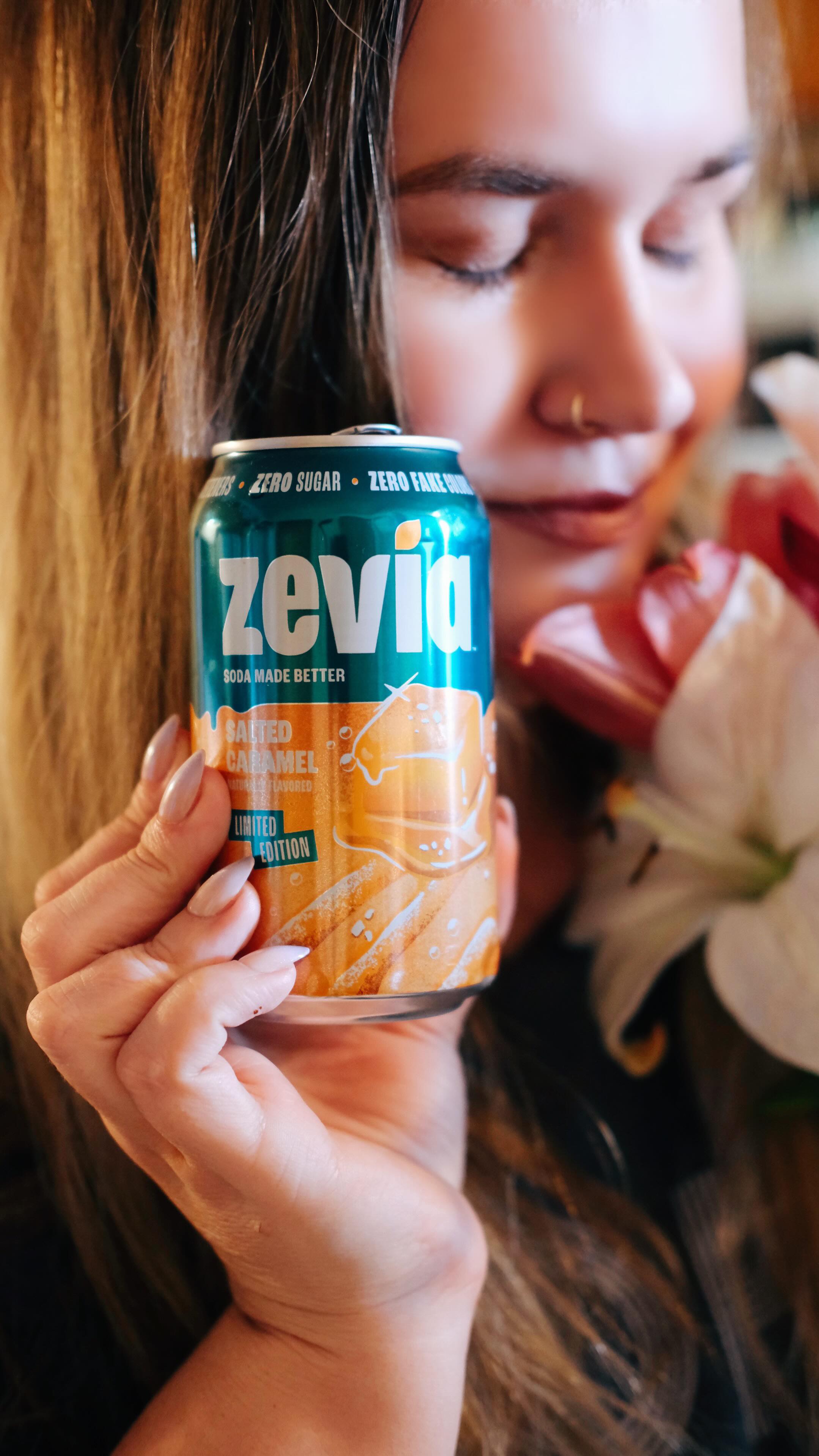 Instagram post by @alyonkashe for Zevia. Caption reads: Fall vibes 🥹🍁

I couldn’t resist when I saw....