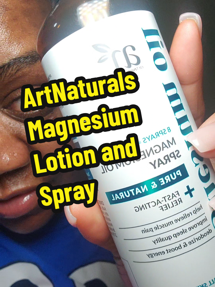 TikTok post by @datgurltish for artnaturals. Caption reads: [...] of my nighttime routine. I use the....