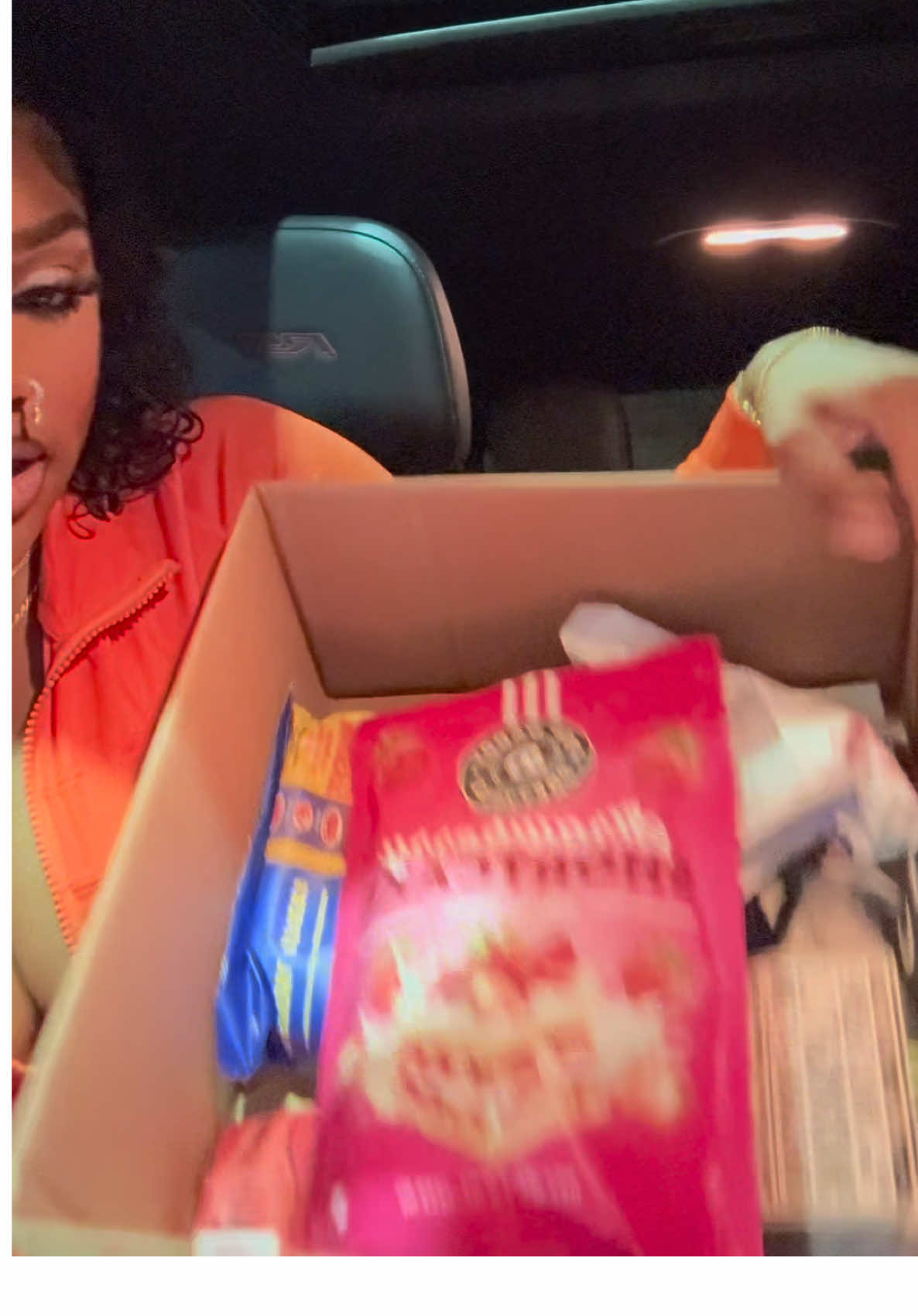 TikTok post by @caashni for Popdaddy Snacks. Caption reads: @Popdaddysnacks got the best pretzels flavors on....