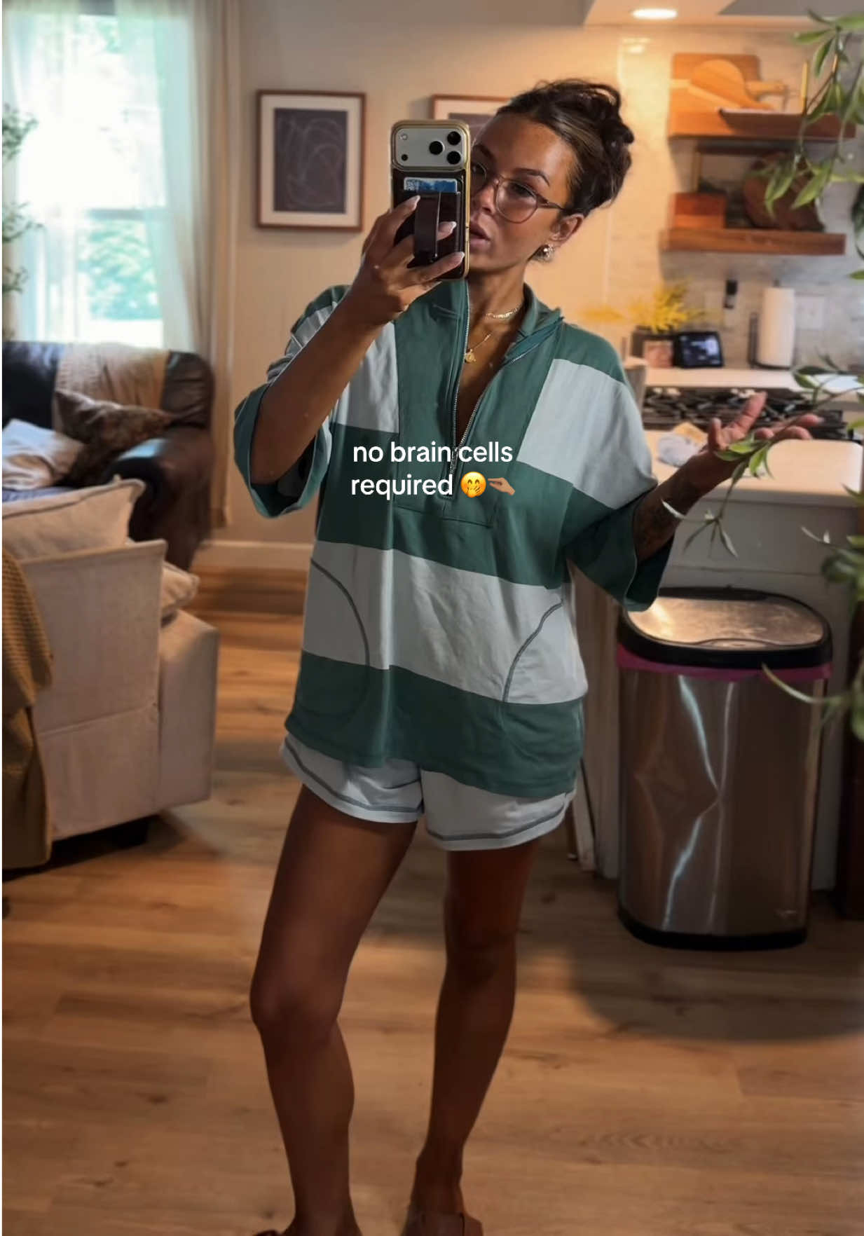 TikTok post by @mamawifefashion for Uaneo. Caption reads: wearing a size small for reference!! @Uaneo always....