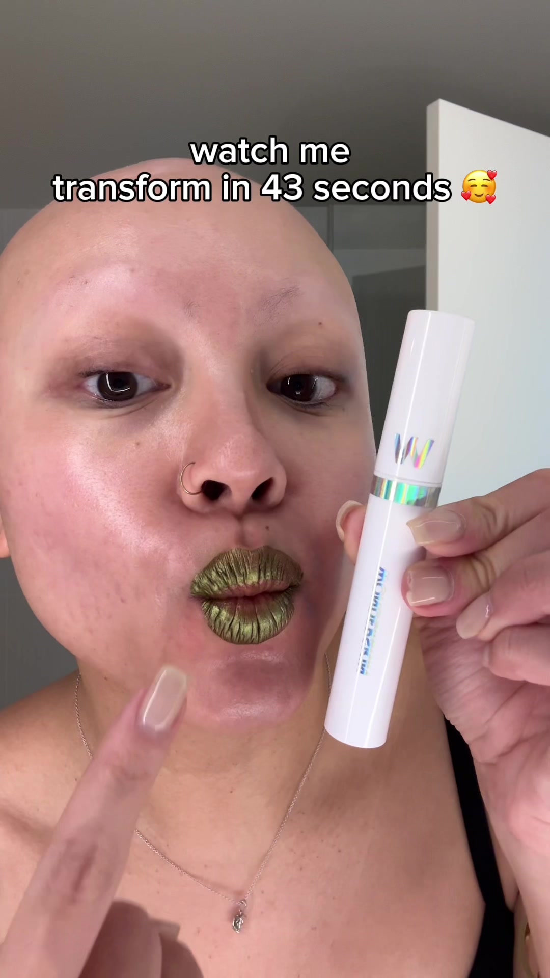 TikTok post by @jane.marie99 for iMethodBeauty. Caption reads: wig transformation next 🤭  Product mentioned: ....