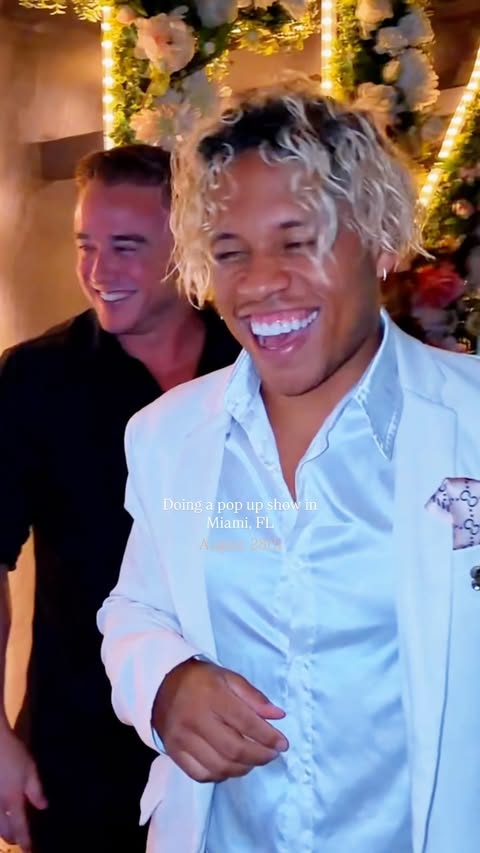 Instagram post by @ziggy.zeigler for STK Steakhouse. Caption reads: Doing a show in Miami for all the good people here....
