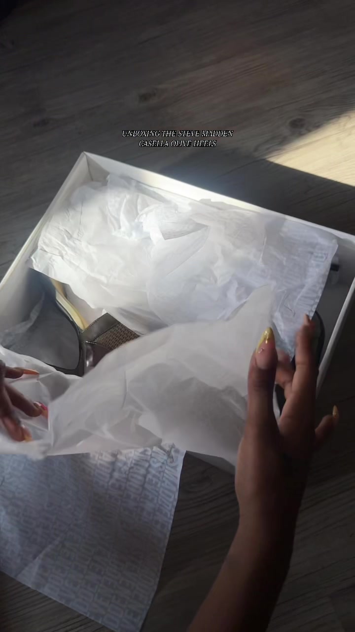 TikTok post by @beeautygoddess for Steve Madden. Caption reads: 😍CAN’T WAIT TO STYLE MY BABY #beeautygoddess....