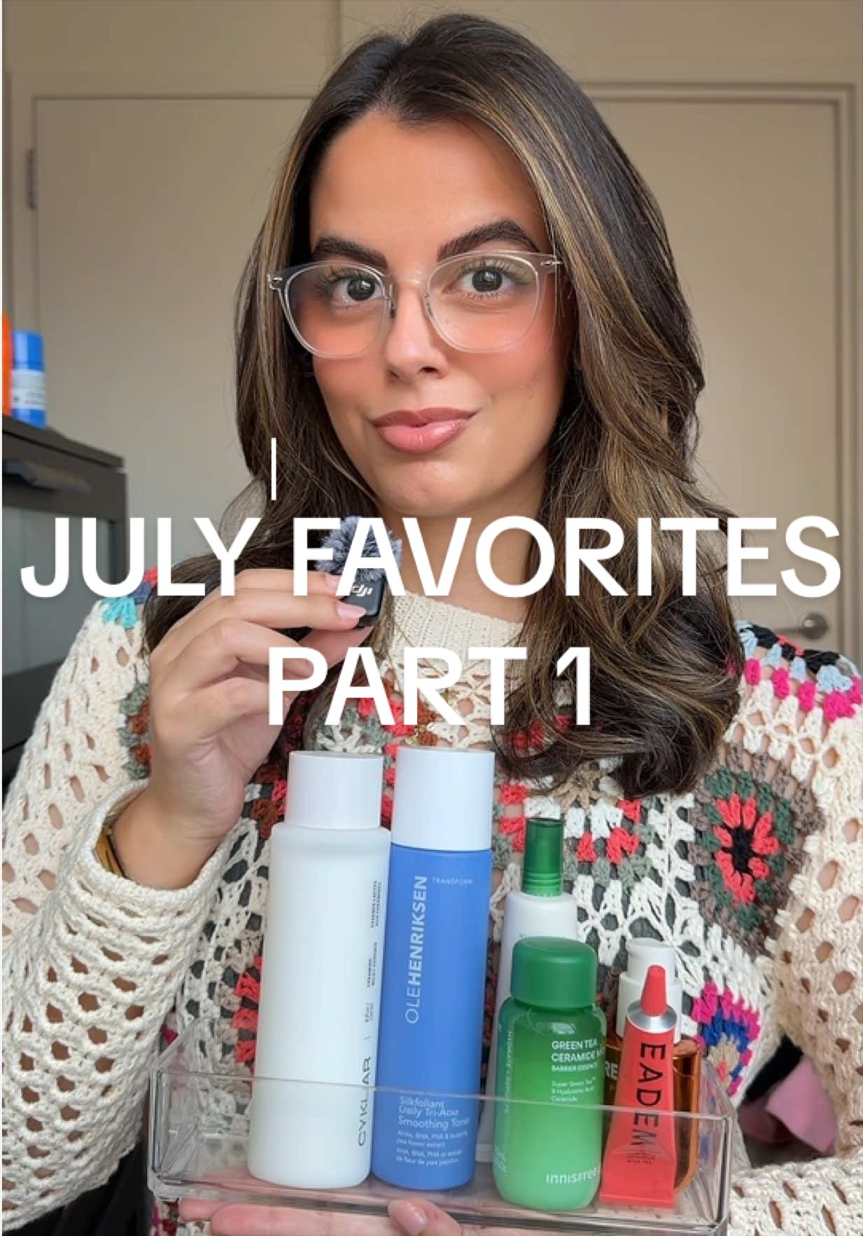 TikTok post by @rubylocknarofficial for Cyklar. Caption reads: [...] #productsilove @Olehenriksen @TRESemmé....