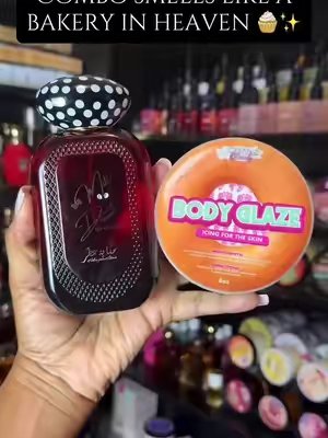 TikTok post by @claudia_nyree for Canvas Beauty Brand. Caption reads: [...] sugary glazed doughnut glaze @CANVAS BEAUTY....