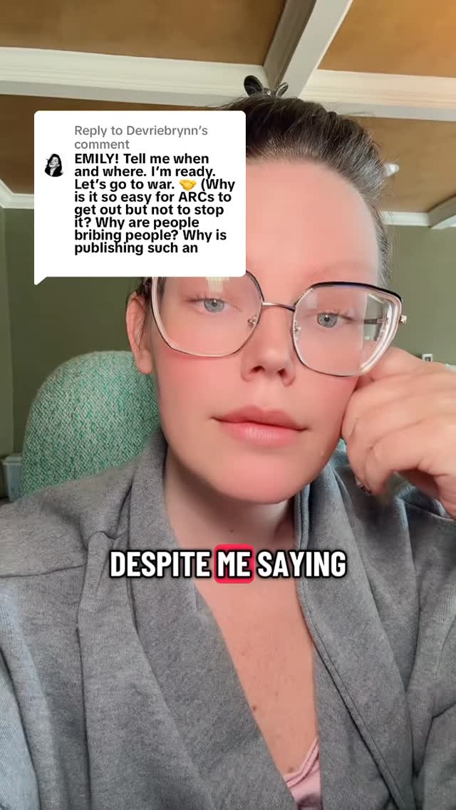 Instagram post by @itsemilymcintire for Bloom Books. Caption reads: I don’t even want to say the names of the two....