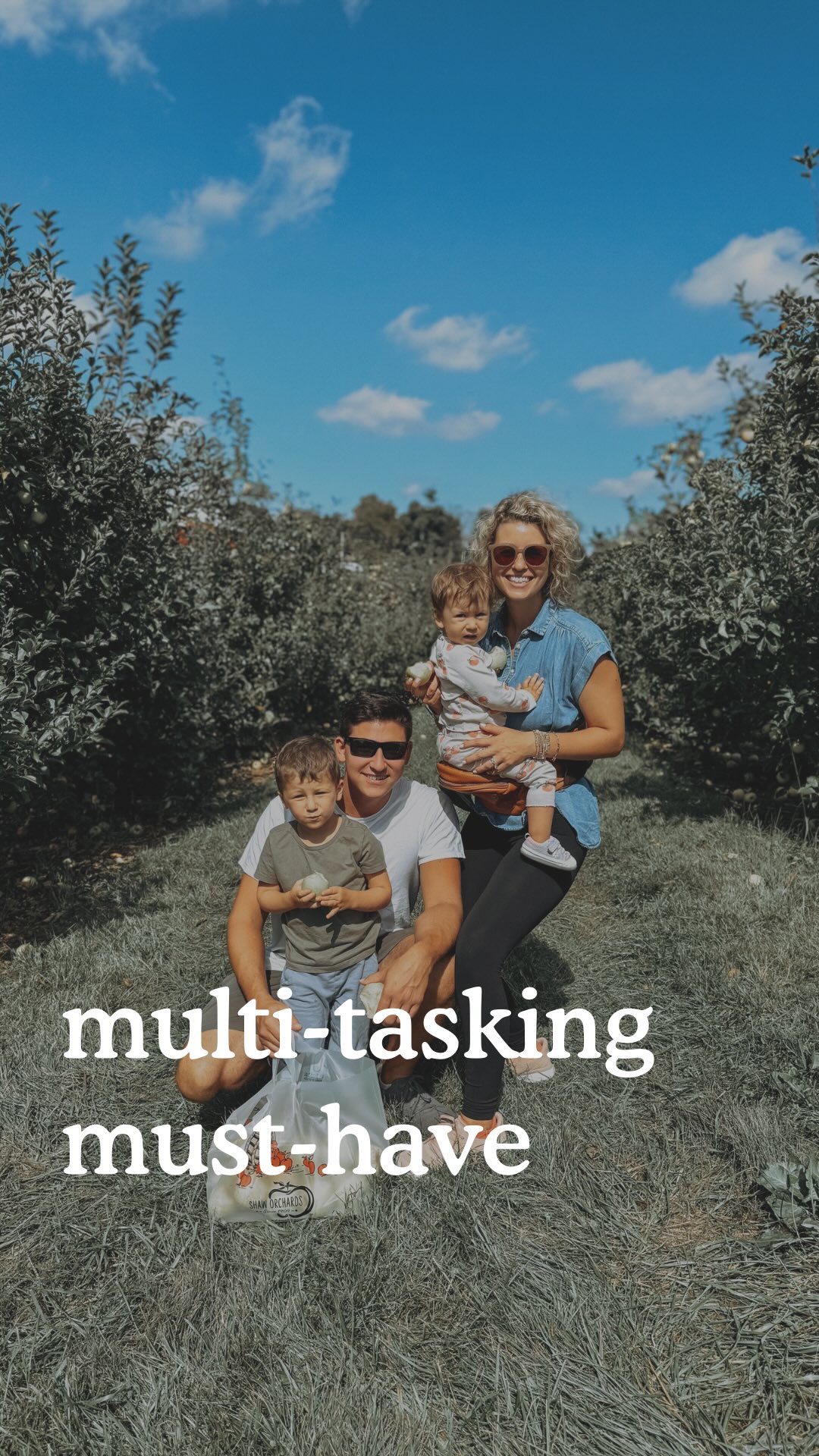 Instagram post by @eatplaysay for Tushbaby. Caption reads: 😍 Type “TUSH” for my exclusive discount link to....