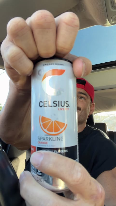 Instagram post by @mattgonzalezz9 for CELSIUS Energy Drink. Caption reads: “A day well spent ft @celsius_anz x....