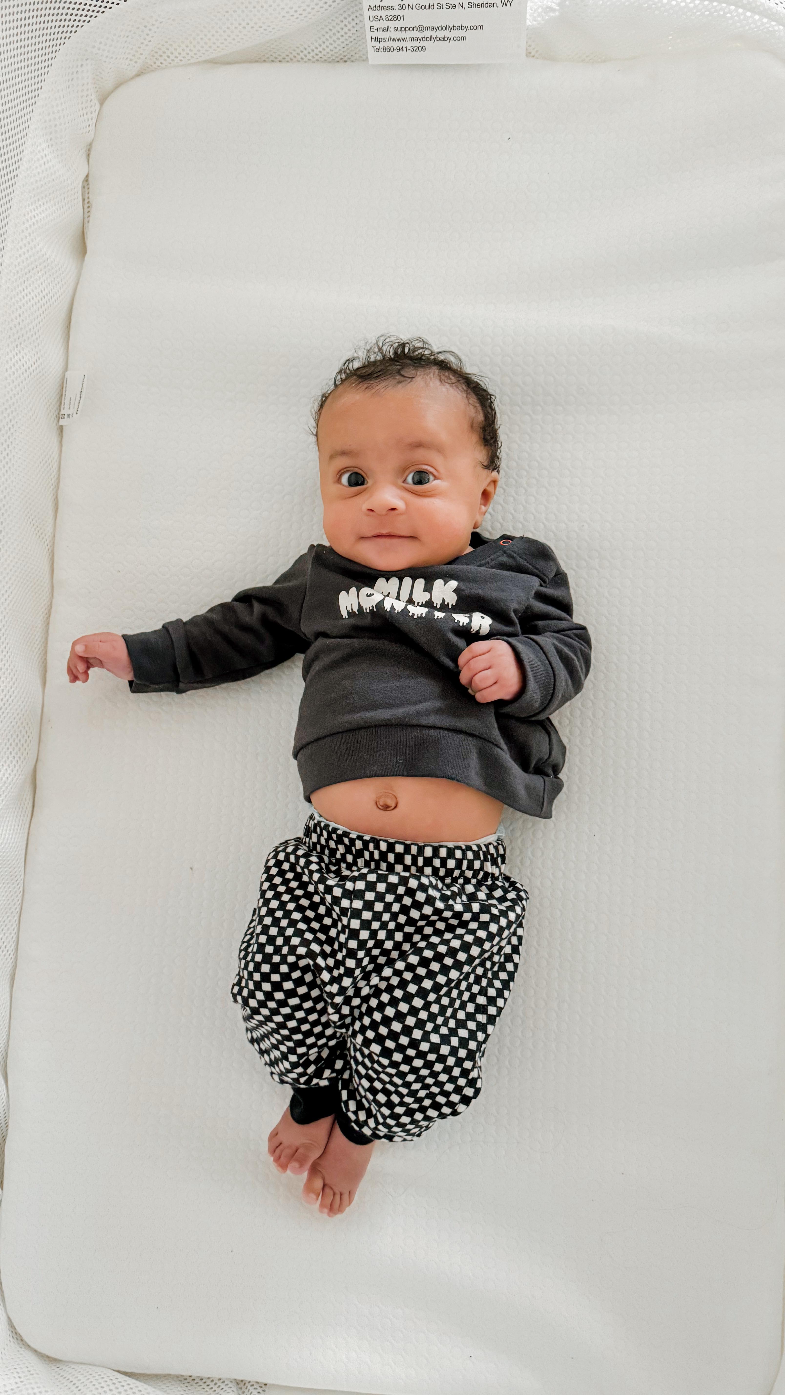 Instagram post by @mrscarr_ for Maydollybaby. Caption reads: [...] all of the incredible baby products....