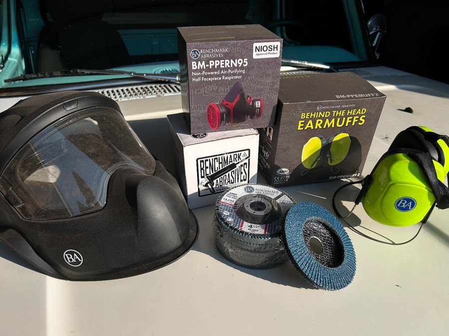 Instagram post by @scrapfestartfestival for Benchmark Abrasives. Caption reads: Thank you @benchmarkabrasives for sponsoring [...].