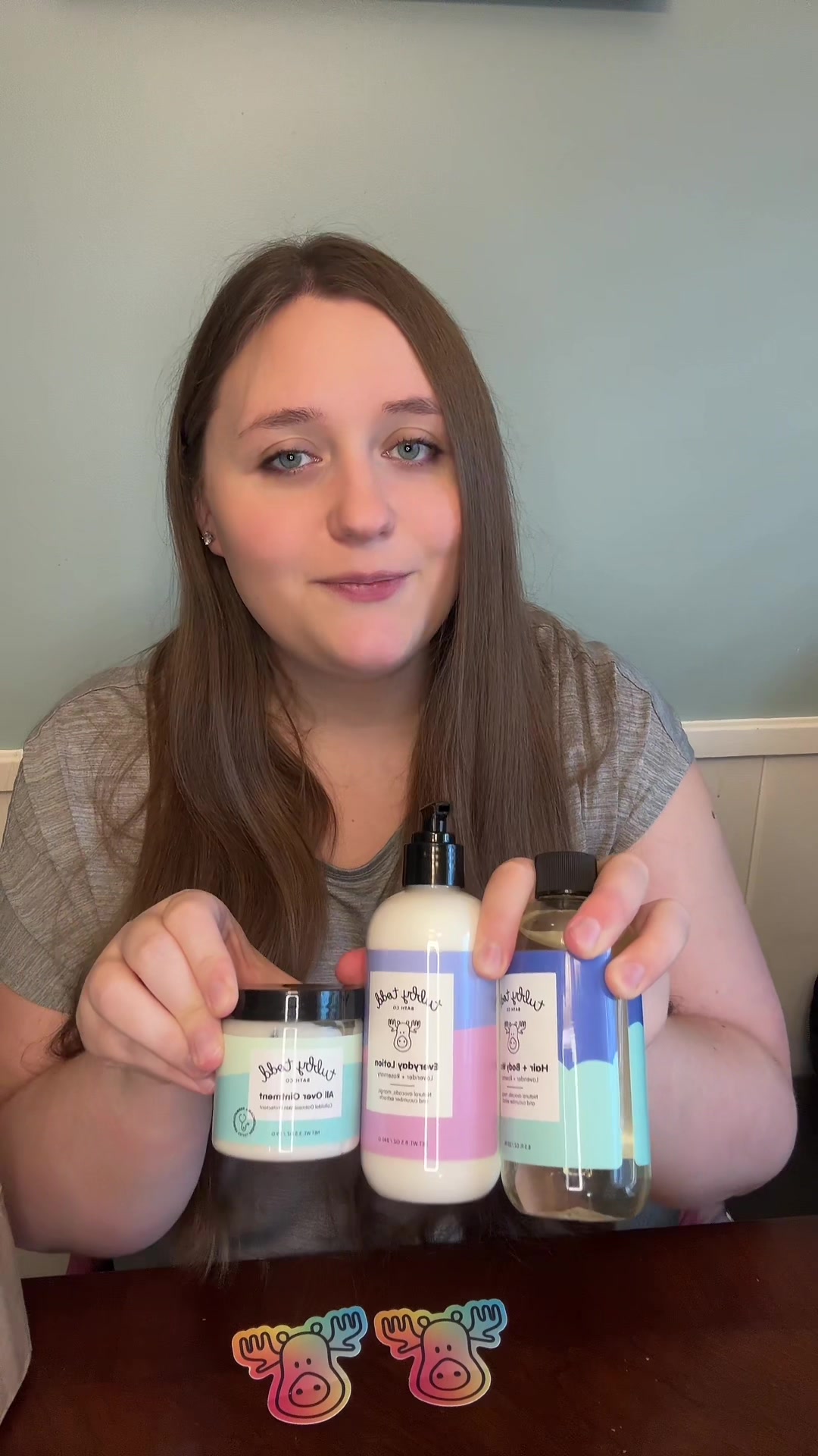 TikTok post by @nikki_sb for Tubby Todd. Caption reads: We received our first ever PR box from Tubby Todd!....