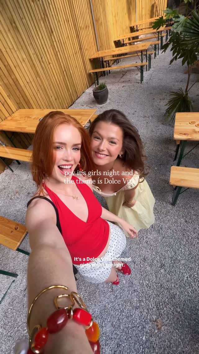 Instagram post by @kirstyeelizabeth for Herbal Essences LA. Caption reads: ad. We celebrated @herbalessencesuk x @tomspasta....