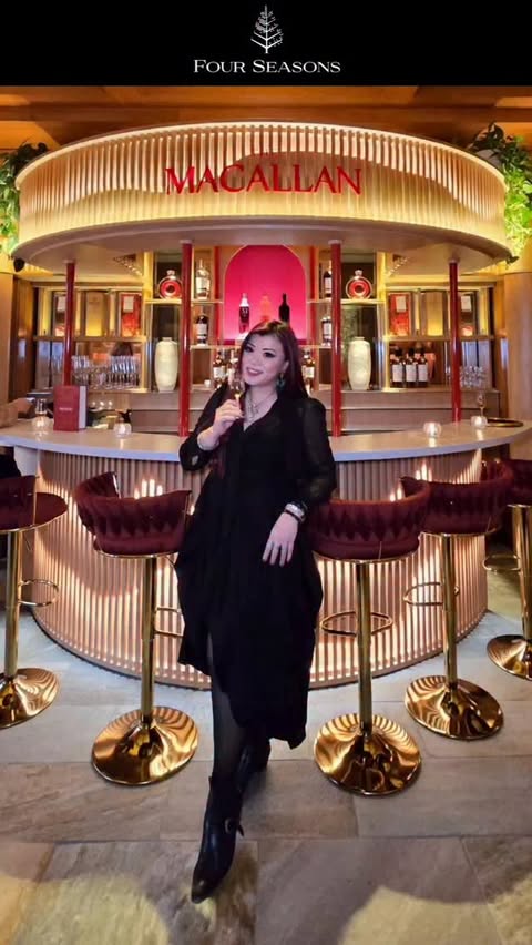 Instagram post by @kikikat_foodindex for Four Seasons. Caption reads: 🥃 𝐓𝐇𝐄 𝐋𝐈𝐁𝐑𝐀𝐑𝐘 𝐛𝐲 𝐓𝐡𝐞....