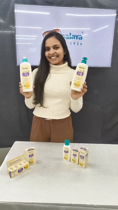 Instagram post by @hrithika_n_mom for Himalaya Babycare. Caption reads: #ad #paidpartnership
As a mom, choosing the best....