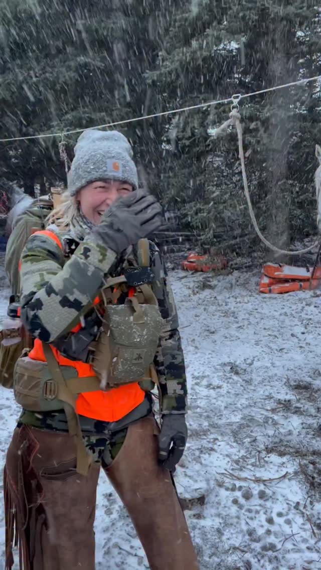 Instagram post by @claudiaschmidt11 for Field & Stream. Caption reads: The really neat part about Montana is we have a....