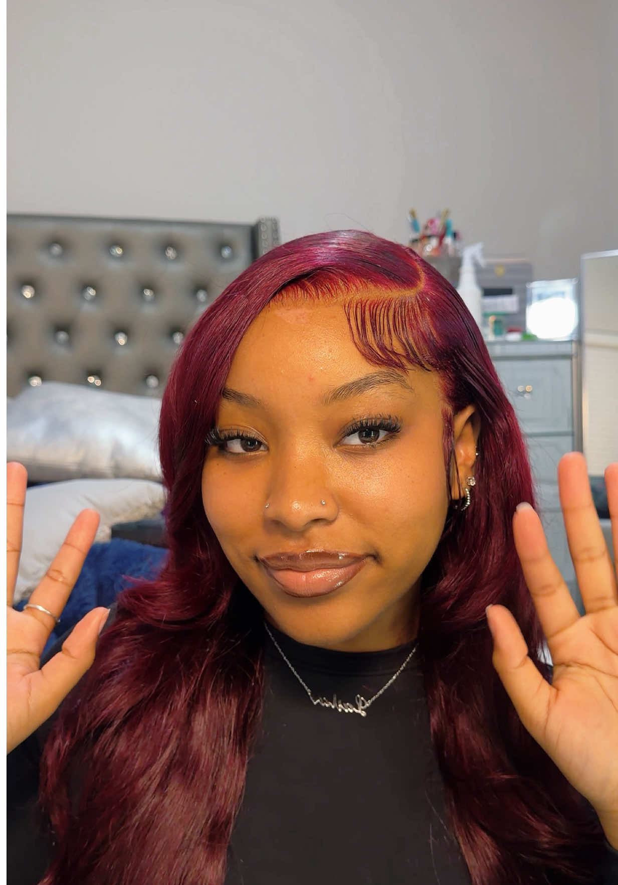 TikTok post by an influencer for Athena Club. Caption reads: [...] @EADEM @Kenra Professional @Athena Club....