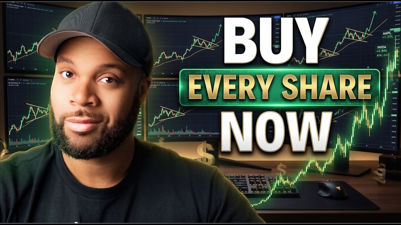 YouTube post by @moneytalkrashad for moomoo. Caption reads: [...] to Freedom Community + Get My Alerts: 💰....