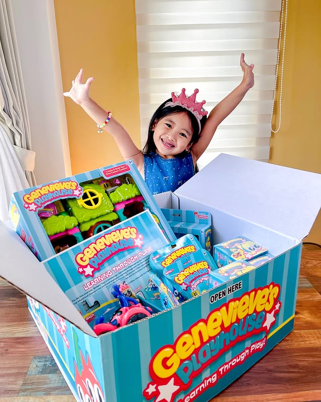 Instagram post by @mrsangel_sky for Bonkers Toys. Caption reads: [...] toy line — Learning Through Play from....