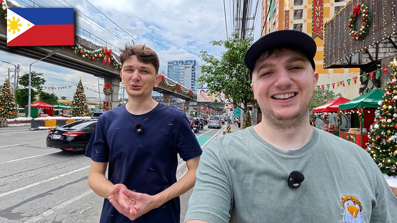 YouTube post by @TriFatePH for agoda. Caption reads: Is Christmas THE BEST Time to Visit The....