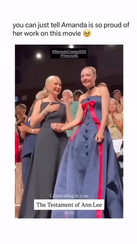 Instagram post by @majorcuddl3s for Searchlight Pictures. Caption reads: Witness the powerful true story. Amanda Seyfried....