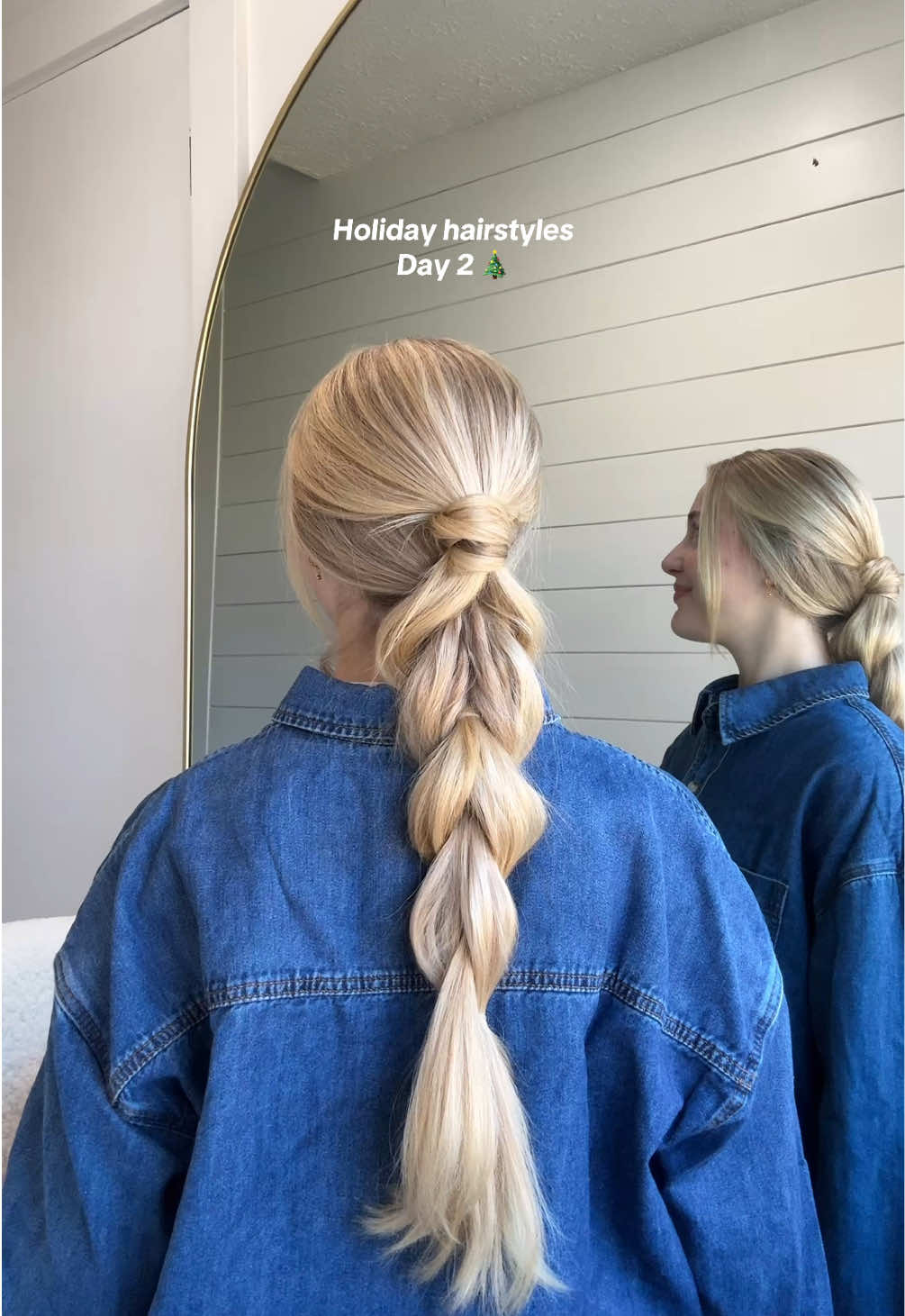 TikTok post by @morganmaynor for Blake Brown Beauty. Caption reads: [...] hairstyle everyone will love with @Blake....