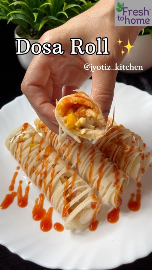 Instagram post by @jyotiz_kitchen for freshtohome. Caption reads: [...] the perfect solution for
you! With....