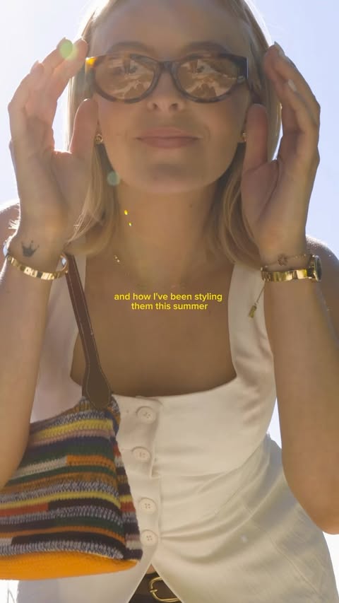 Instagram post by @brontekingg for Olivia Burton. Caption reads: [...] out my own jewellery collection with....