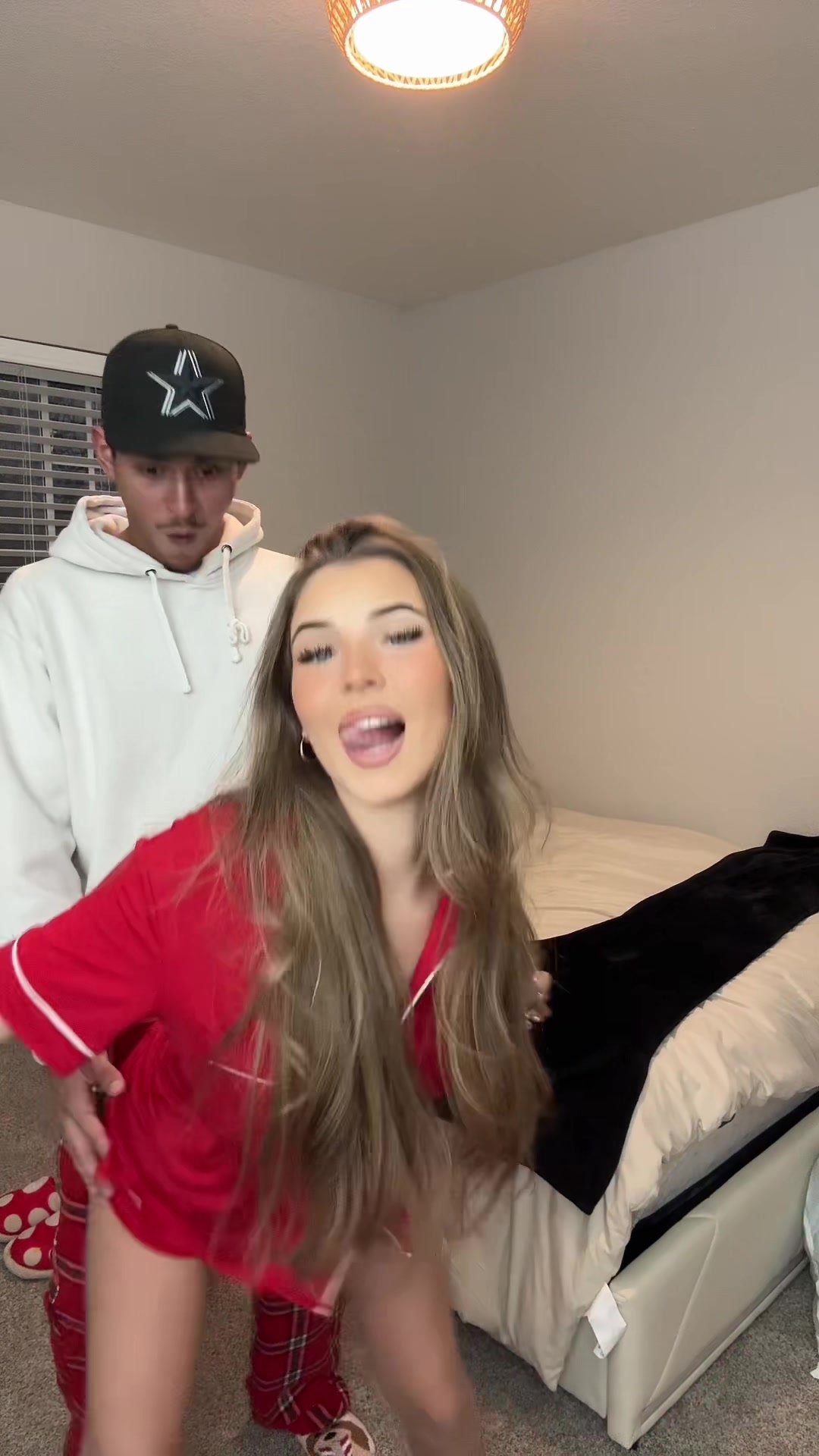 TikTok post by @oliviaarosee._ for Vabches. Caption reads: I need a new dancing partner you guys 🤣 @Vabches....