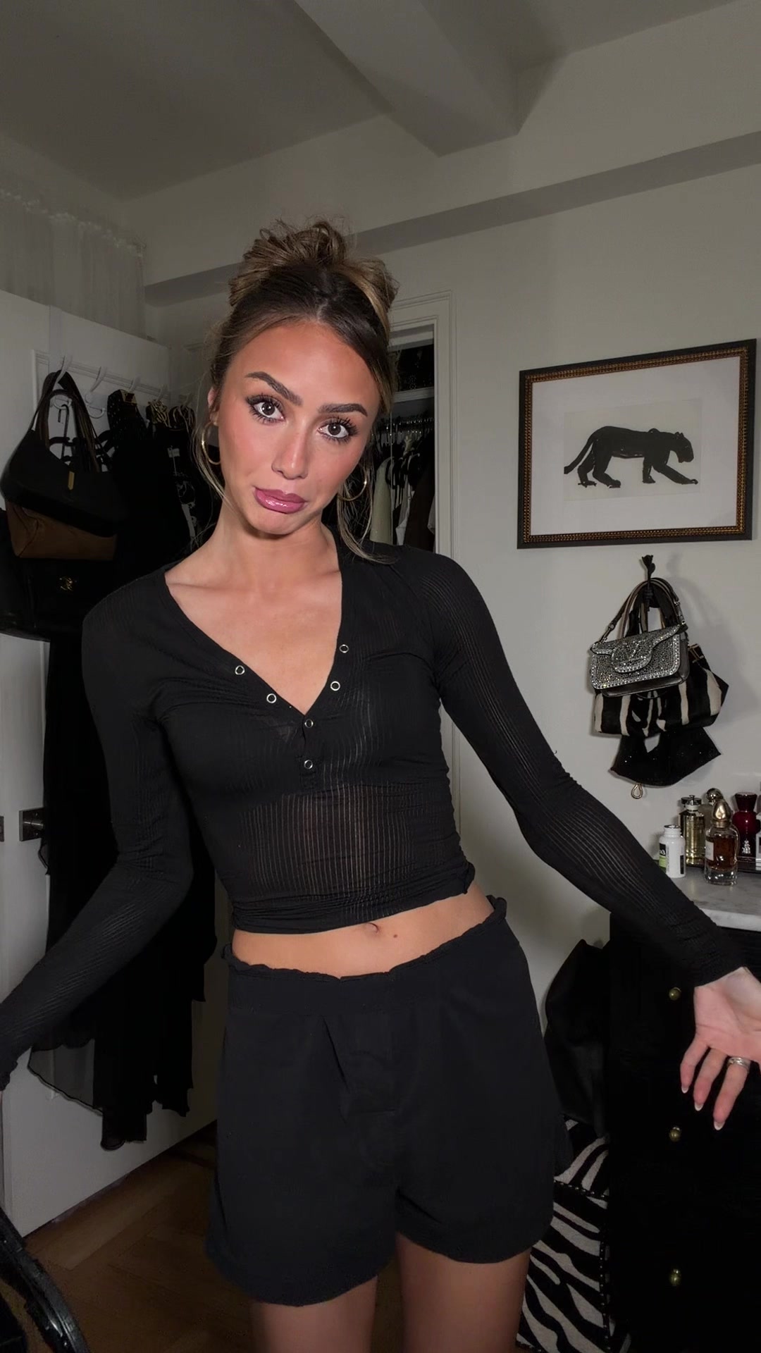 TikTok post by @hannahharrell for House of CB. Caption reads: SOS which one is your fav @houseofcb #ad .