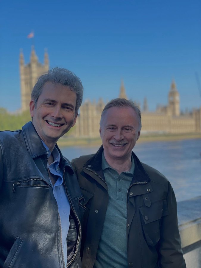 Instagram post by @robertcarlyleofficial for ITV. Caption reads: Massive thanks to everyone for all your lovely....