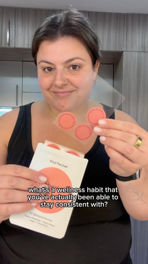 Instagram post by @andrea_tamasi for Kind Patches. Caption reads: [...] want to give @kind.patches a try! #ad....