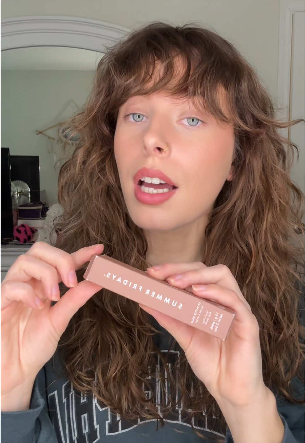 TikTok post by @brookearmitage for Summer Fridays. Caption reads: girl math @Summer Fridays .