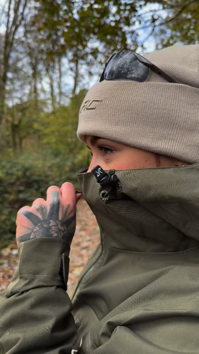 Instagram post by @bailieolivia for RevolutionRace. Caption reads: [...] Fit & Take It For A Spin🥾🍂😎 

AD....