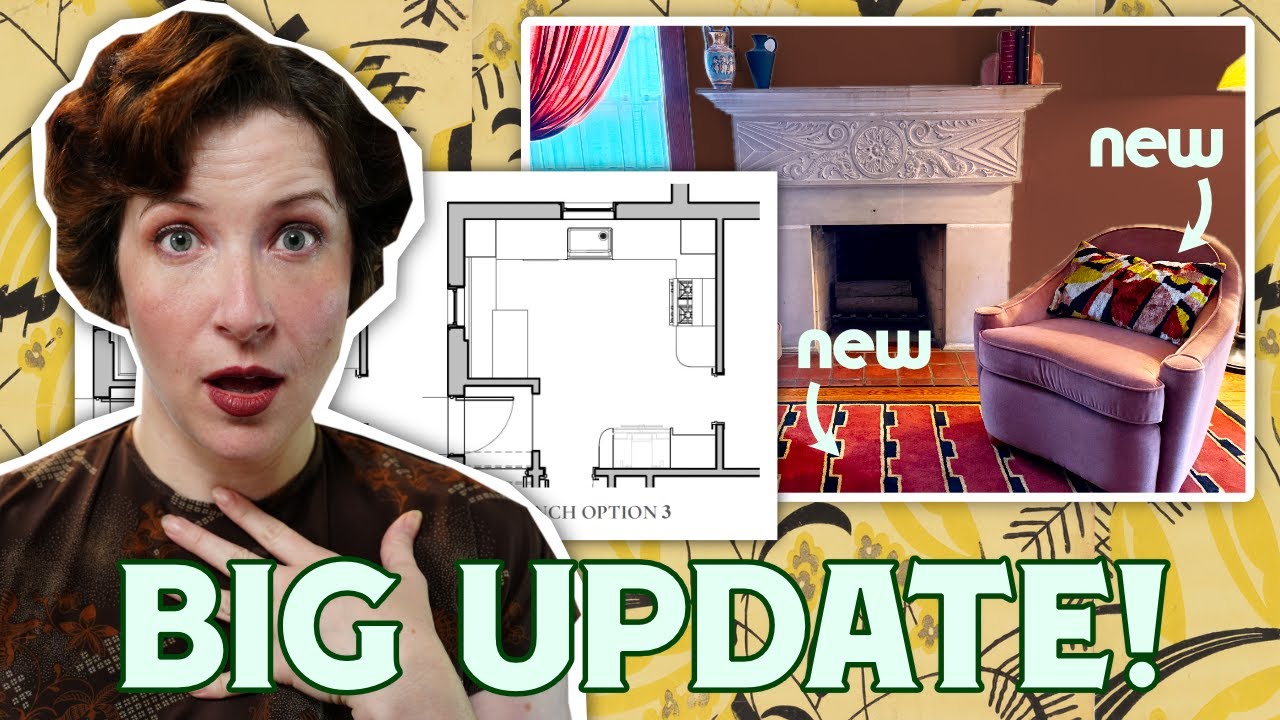 YouTube post by @NicoleRudolph for West Elm. Caption reads: Restoring my Art Deco House pt 2.