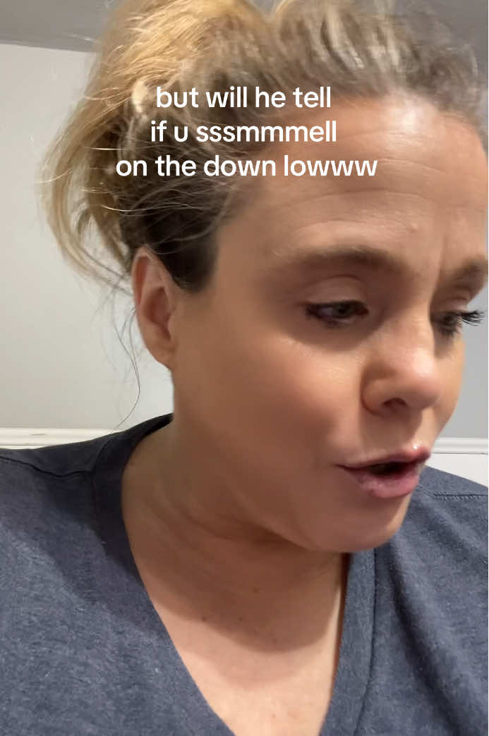 TikTok post by @nicki.over50 for Cheeky Bonsai. Caption reads: [...] 🤢 #noseblind #phbalance @Cheeky Bonsai.