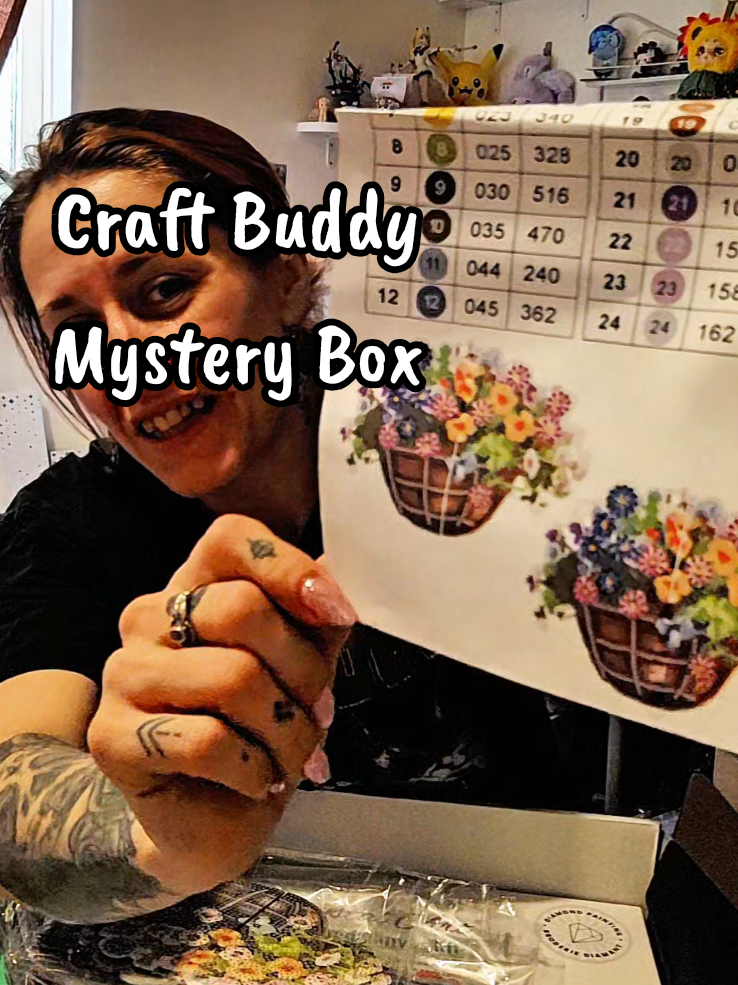 TikTok post by @love_laugh_linds for Craft Buddy. Caption reads: [...] I can see them becoming a problem 😆 @Craft....