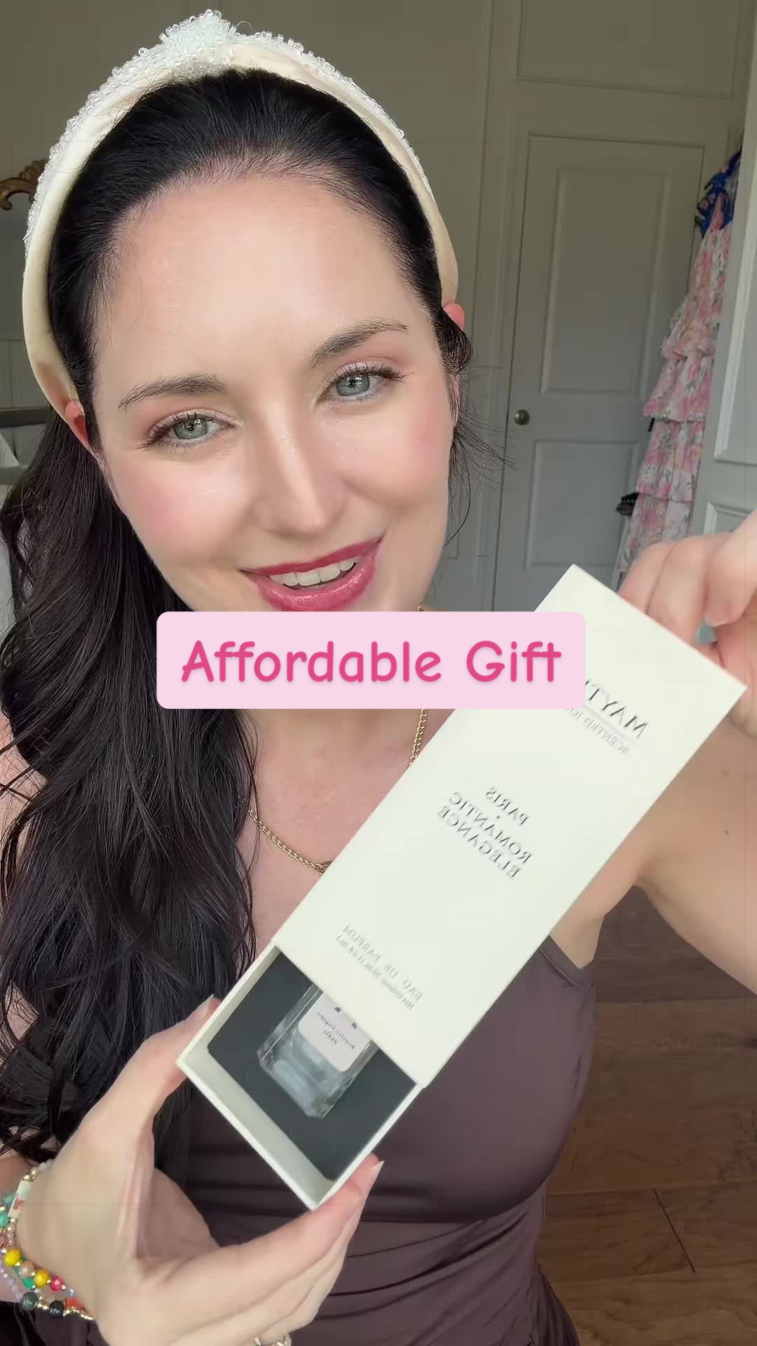 TikTok post by @tabbydianexoxo for Maytime. Caption reads: @Maytime.Official This fragrance is sooo nice!....