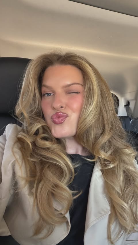 Instagram post by @astoldbymeredith for Joico. Caption reads: [...] getting your blowout to last 3+ days....