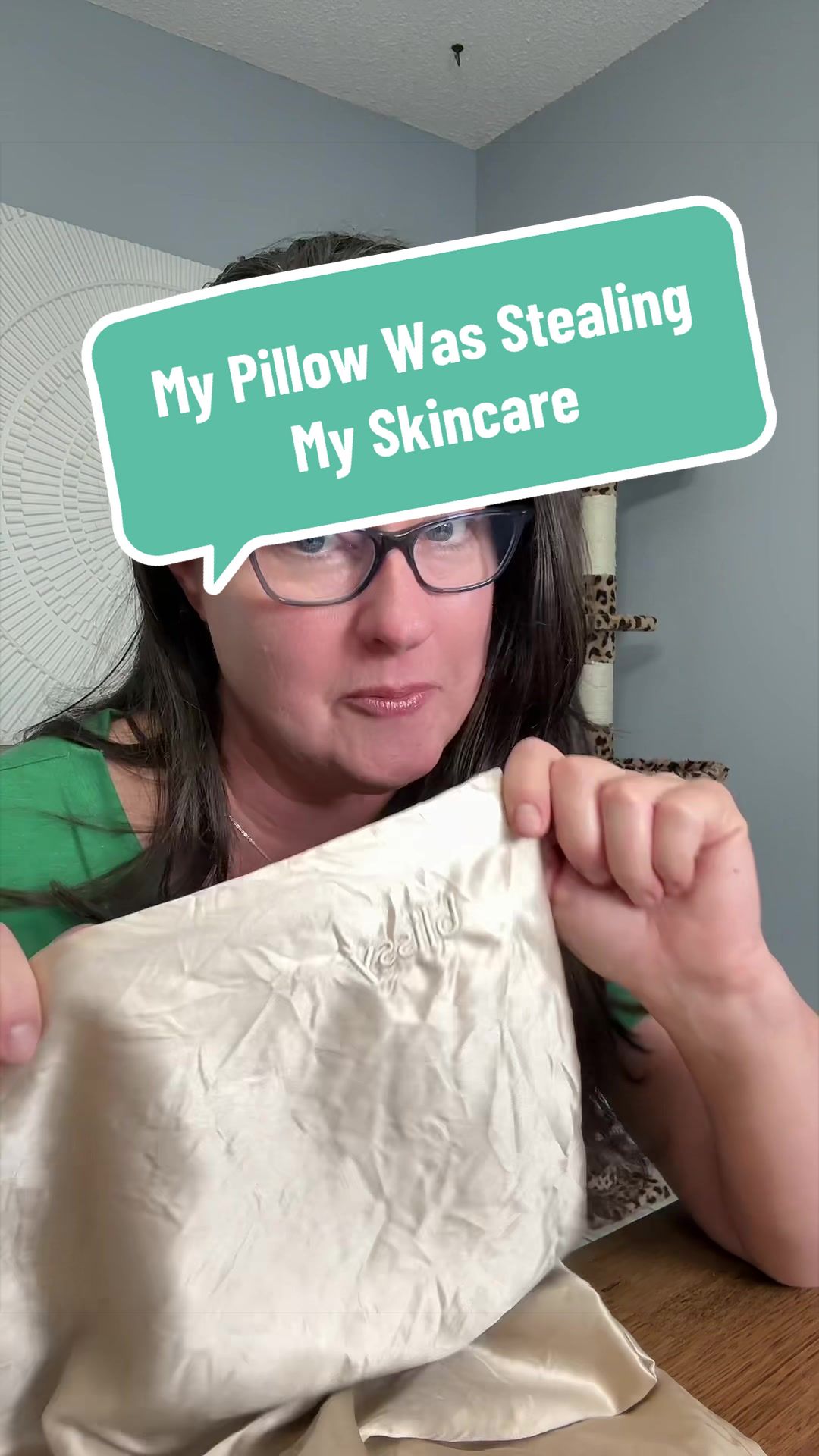 TikTok post by an influencer for Blissy Brand. Caption reads: [...] #dealsforyoudays @Blissy Brand #hotsleeper....