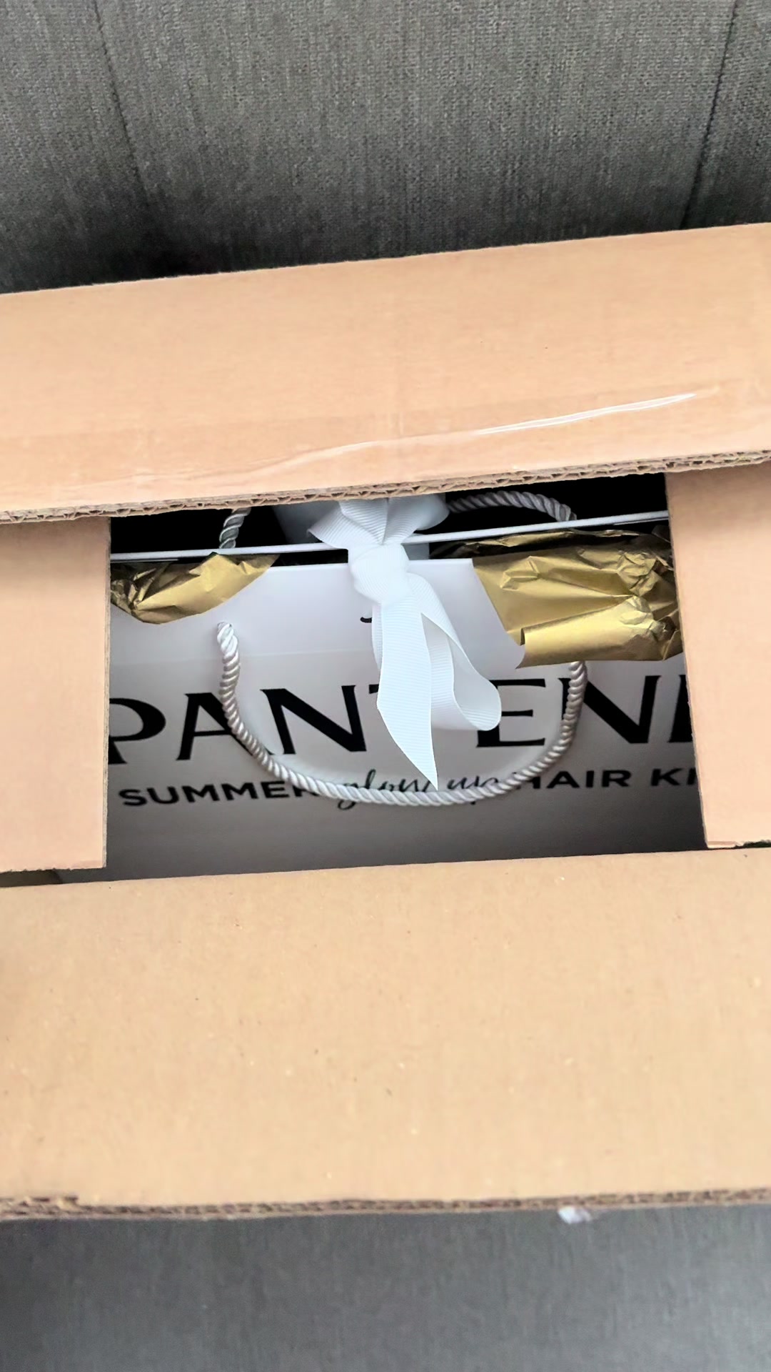 TikTok post by @sumedhx for SuperSavvyMe. Caption reads: Come unbox the ultimate summer hair glow up....