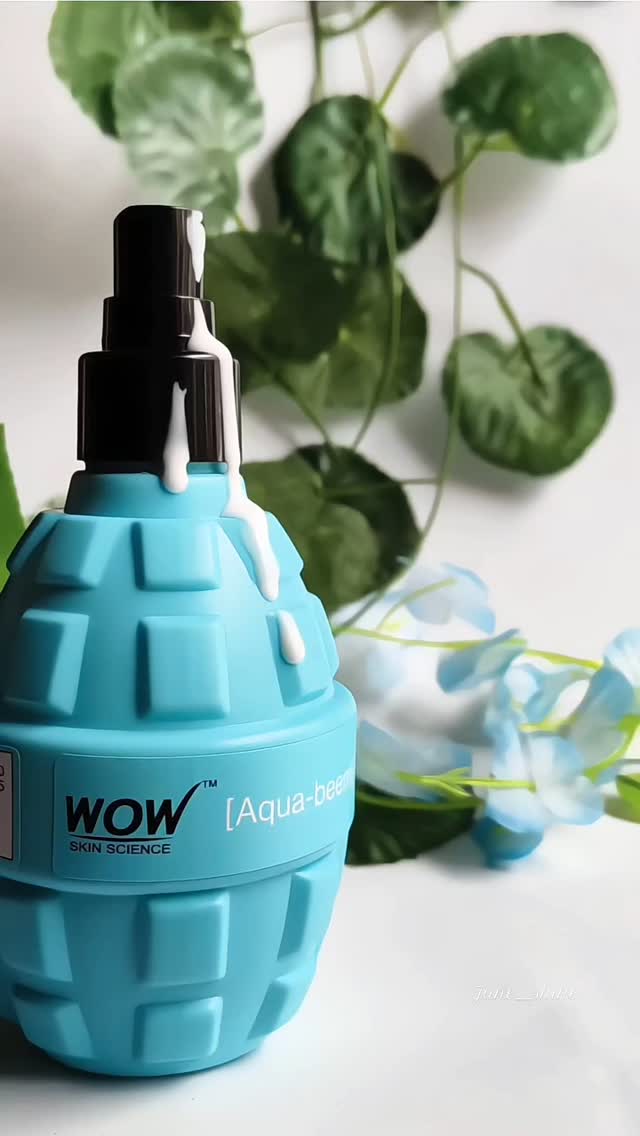 Instagram post by @june__shine for WOW Skin Science India. Caption reads: #ad#collab 
Sunscreen that fits into your life,....
