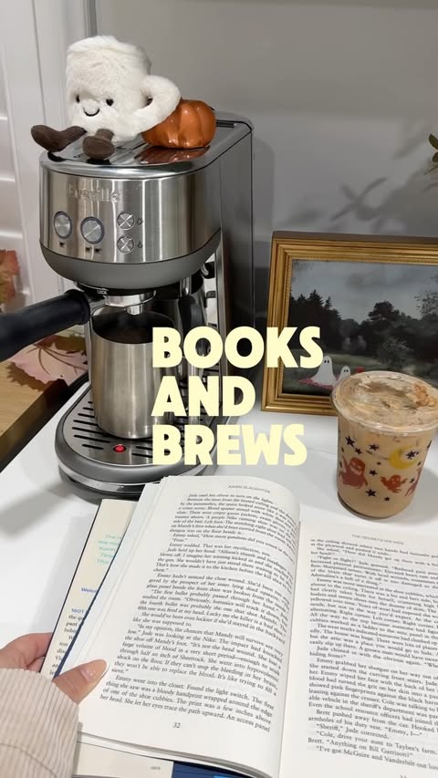 Instagram post by @bookthaography for TOSSWARE. Caption reads: [...] a salted maple latte using my cutie....