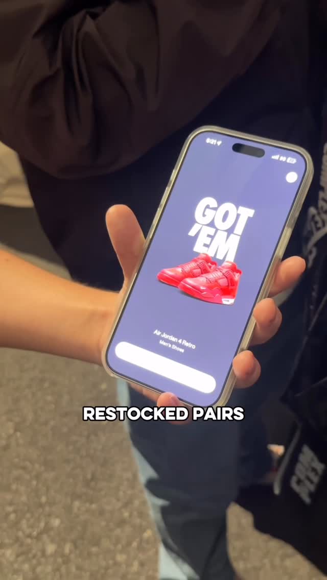 Instagram post by an influencer for Jordan. Caption reads: [...] Restocked the Brick by Brick Jordan 4s after....