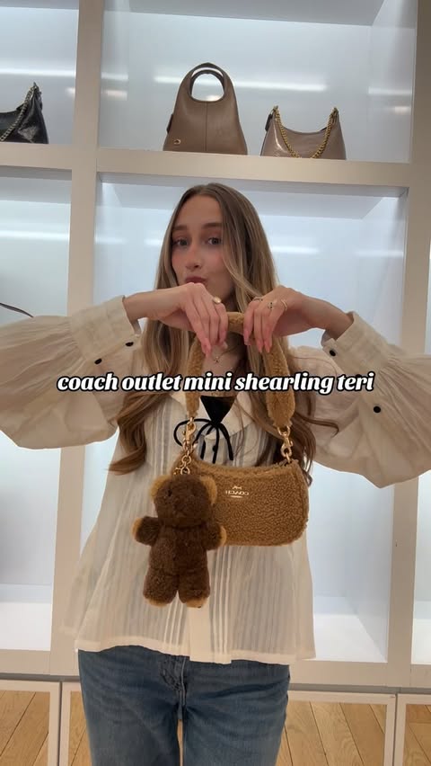Instagram post by @katiemcev0y for Coach. Caption reads: #coachretailemployee #coachny such a cute and....