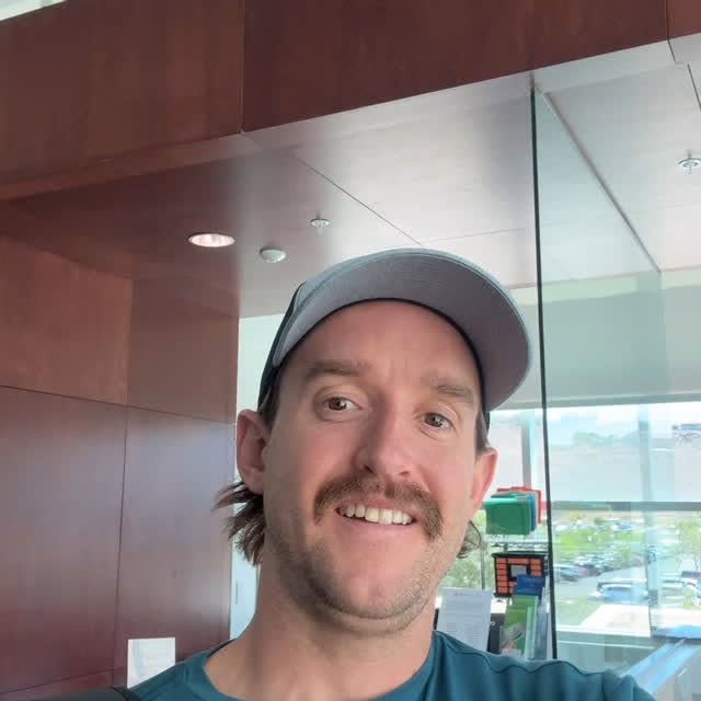 Instagram post by @hawks_hayden for AG1. Caption reads: [...] and their support 
@hoka @drinkag1....