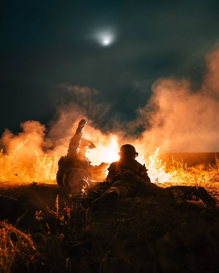 Instagram post by @the_75th_ranger_regiment for GoArmy. Caption reads: The mission won’t wait for sunrise, and victory....